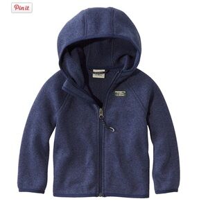 L.L. Bean Full-Zip Sweater Fleece 12-18 Months